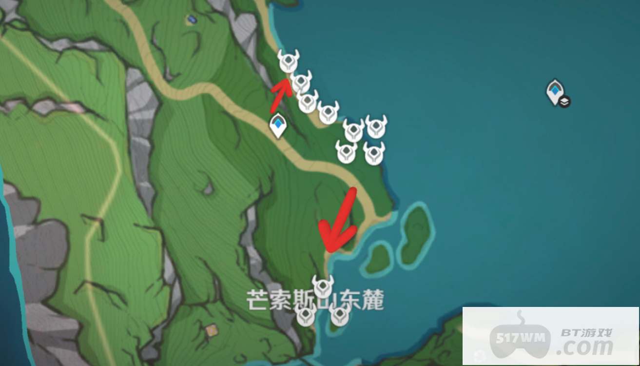 原神原海异种高效刷怪路线一览