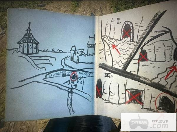 天国拯救2藏宝图3位置怎么找 藏宝图3具体位置教程