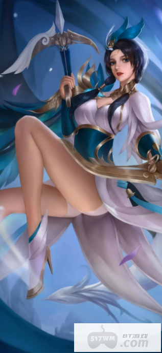 《王者荣耀》清凉女角色流口水无遮挡高质量图 无爱心高清壁纸