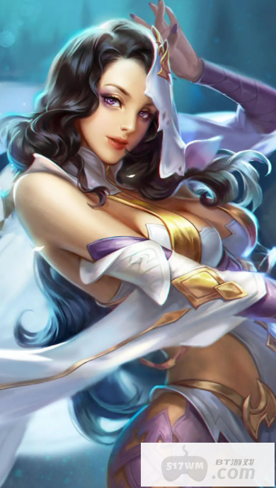 《王者荣耀》清凉女角色流口水无遮挡高质量图 无爱心高清壁纸