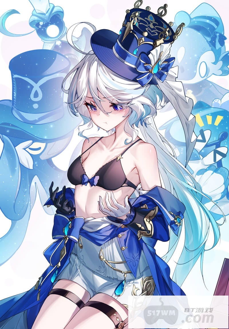 《原神》芙宁娜去光无水印湿身照 高清无爱心艳图