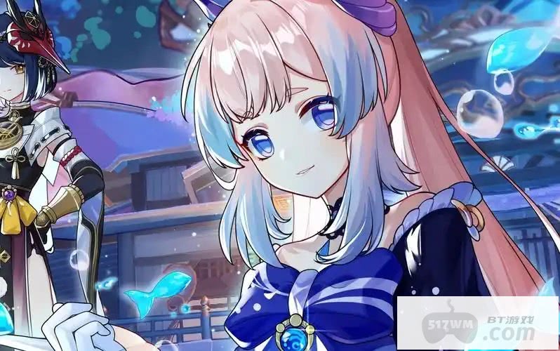 《原神》珊瑚宫心海比基尼无遮挡露肚脐白丝壁纸 黑丝大雷奖励旅行者图