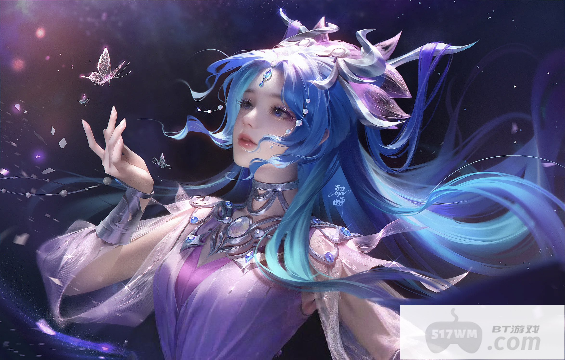 《王者荣耀》貂蝉流泪脸红吐舌头全身壁纸 去衣紧身无烟雾高清图