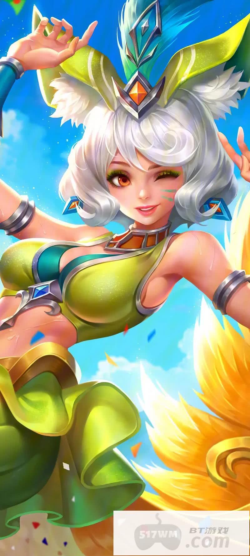 《王者荣耀》妲己流口水无爱心清凉美图 脸红大雷高清壁纸